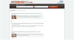 Desktop Screenshot of meteorologyjobs.com